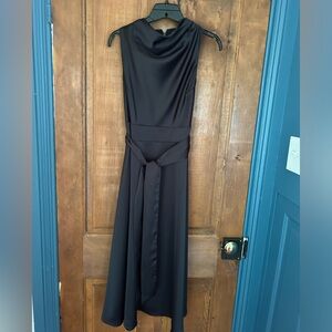 Antonio Melani black satin dress -NWOT